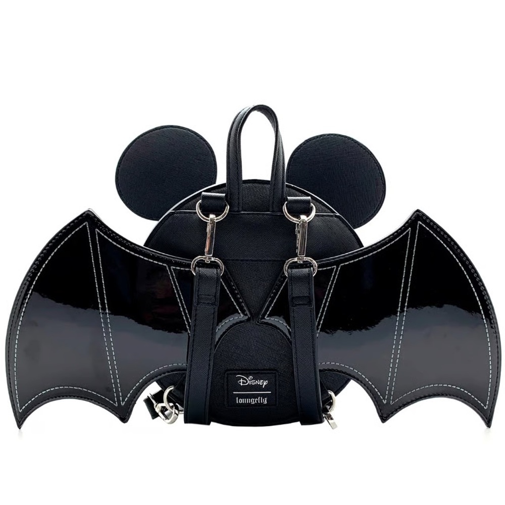 Disney Mickey bat convertible backpack LASR exclusive Loungefly - Picture 5 of 6